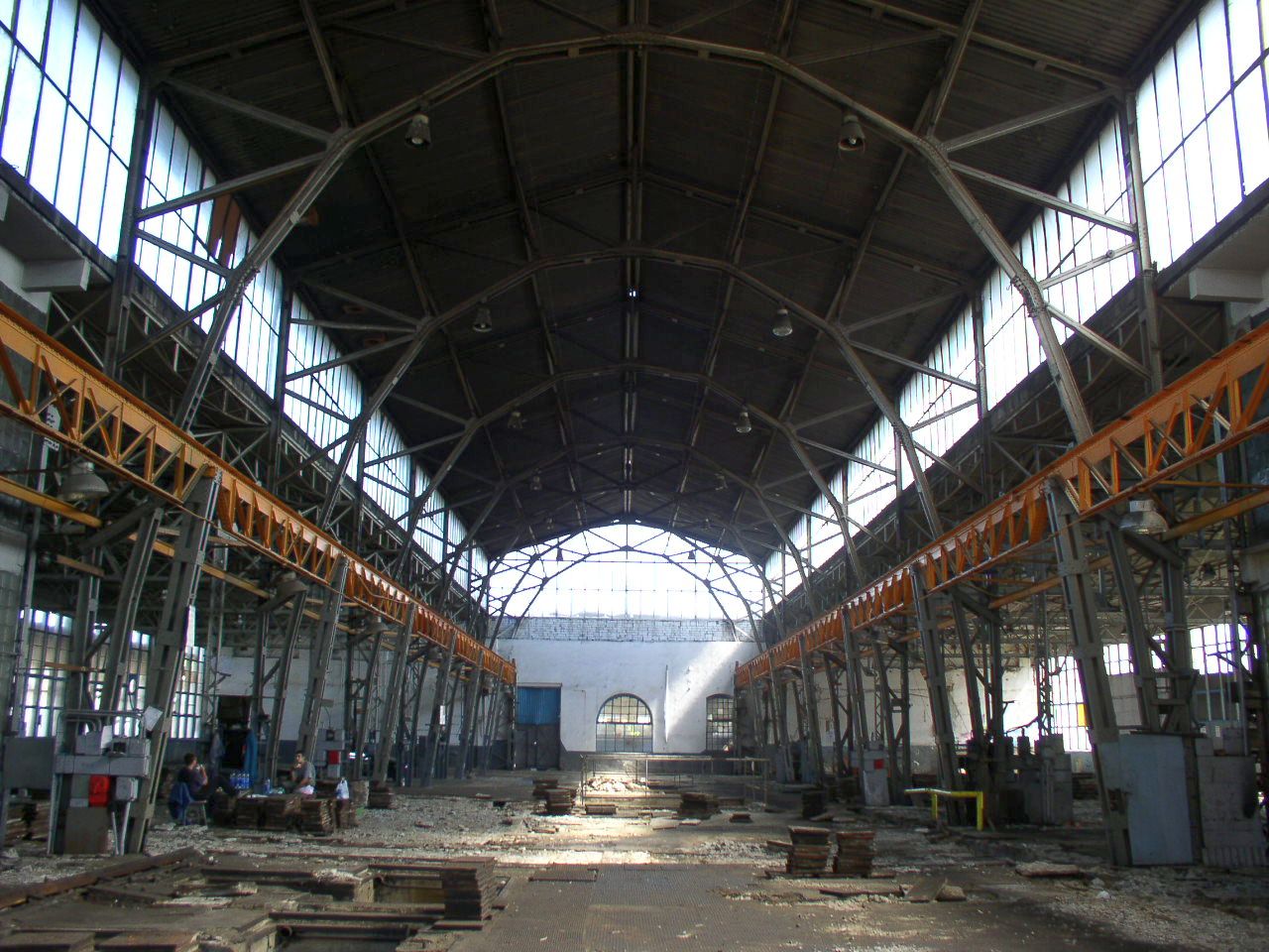 Hala tłoczni Autosan SA - likwidacja obiektu